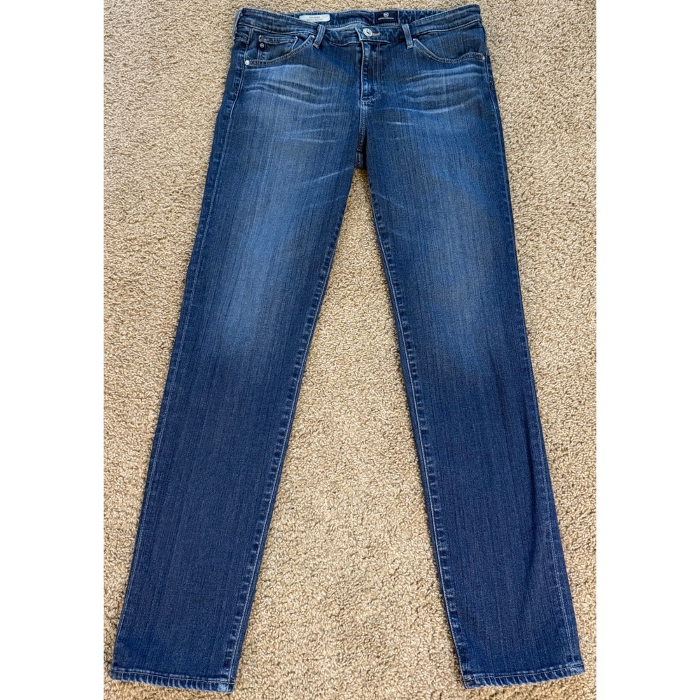 AG Adriano Goldschmied The Prima Mid-Rise Cigarette Jeans Blue 31R SPD1434-WLD